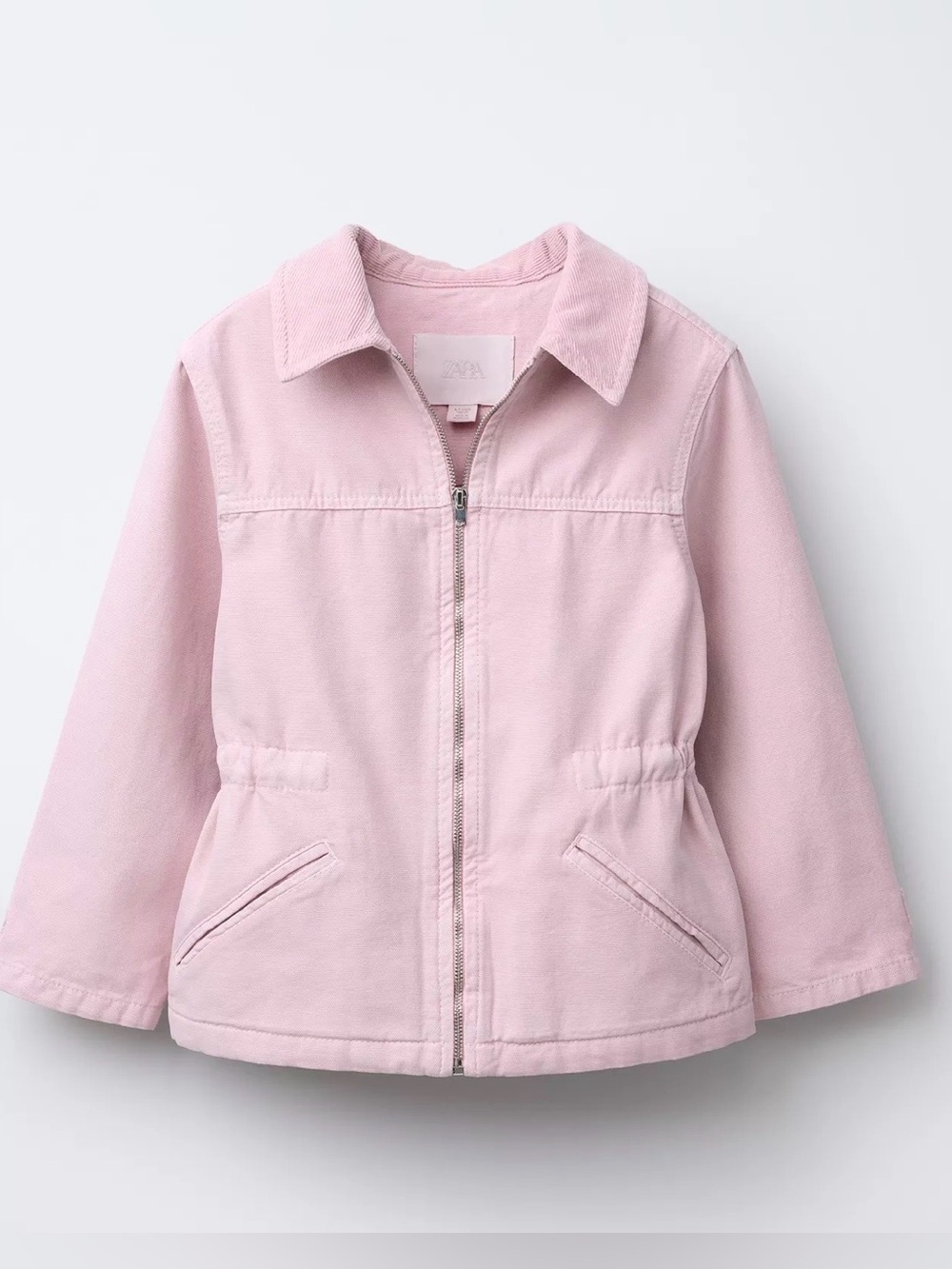 Zara Kids Pink light  Zipper Jacket 13-14yr